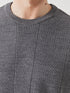 LC Waikiki Crew Neck Long Sleeve Men's Tricot Sweater